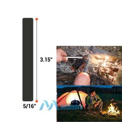 8Pcs Ferrocerium Rod 5/16″ Magnesium Flint Fire Starter Rods for Camping Hiking