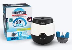 3-PACK THERMACELL RECHARGEABLE MOSQUITO REPELLER WITH DIMMABLE LED LIGHT LANTERN