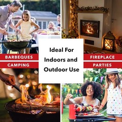 Fire Starter Gel Instant Flame Ethanol for Fireplace Camp Fire Outdoor 3 Pack