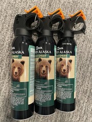 Bear Spray Mace Guard Alaska 9 oz Bear Spray Safety Repellant