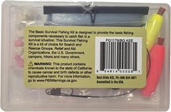 Survival Fishing Kit Basic Emergency Tactical Compact