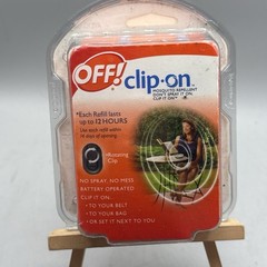OFF! Clip On Mosquito Repellent Fan Circulated Kit 1 Fan New Sealed