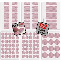 122 Piece Match Striker Variety Pack | Peel & Stick Adhesive Stricker Sticker…