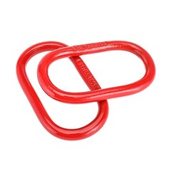 2 Pcs 1/2″ Oblong Master Link, G80 Alloy Steel Chain Link Lifting Ring 4400lbs
