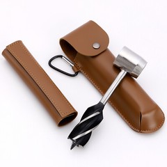 Manual Hand Auger Wrench Outdoor Survival Wood Drill Tool Bush craft Handyman US