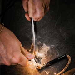 Waterproof Kräftig Fire Starter – 20K Strikes with Paracord Lanyard and Striker