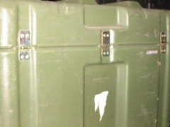 Hardigg Pelican 29x27x27 Hinged Single Lid Hard Case Equipment Shipping A
