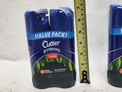 4 Cans – Cutter Backwoods Aerosol Insect Repellent Bug Spray Sweat Resistant 6oz