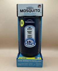 Thermacell Mosquito Repellent Device 15ft Zone Scent Free No Spray 24hr Pack