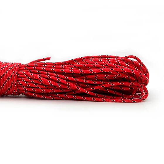 Paracord Rope 25ft 2mm Nylon Survival Cord Outdoor Tent Camping Lanyard Line