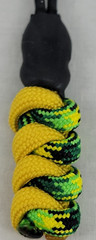 Paracord ~ Digi Green/Yellow ~ Zipper Pull/Knife Lanyard/Key Fob/Tool Keeper~ 12