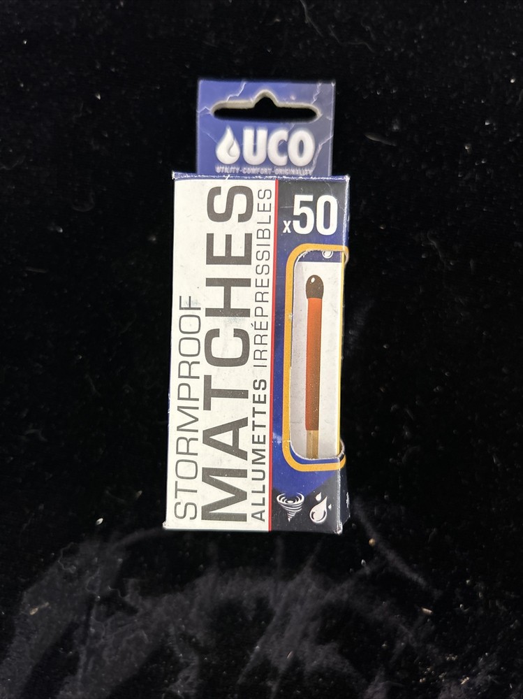 UCO Stormproof Matches – 2 Boxes of 25