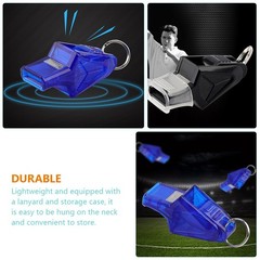 1 Set Multifunctional Durable ABS Whistles for Sports Referee Outdoor Activities