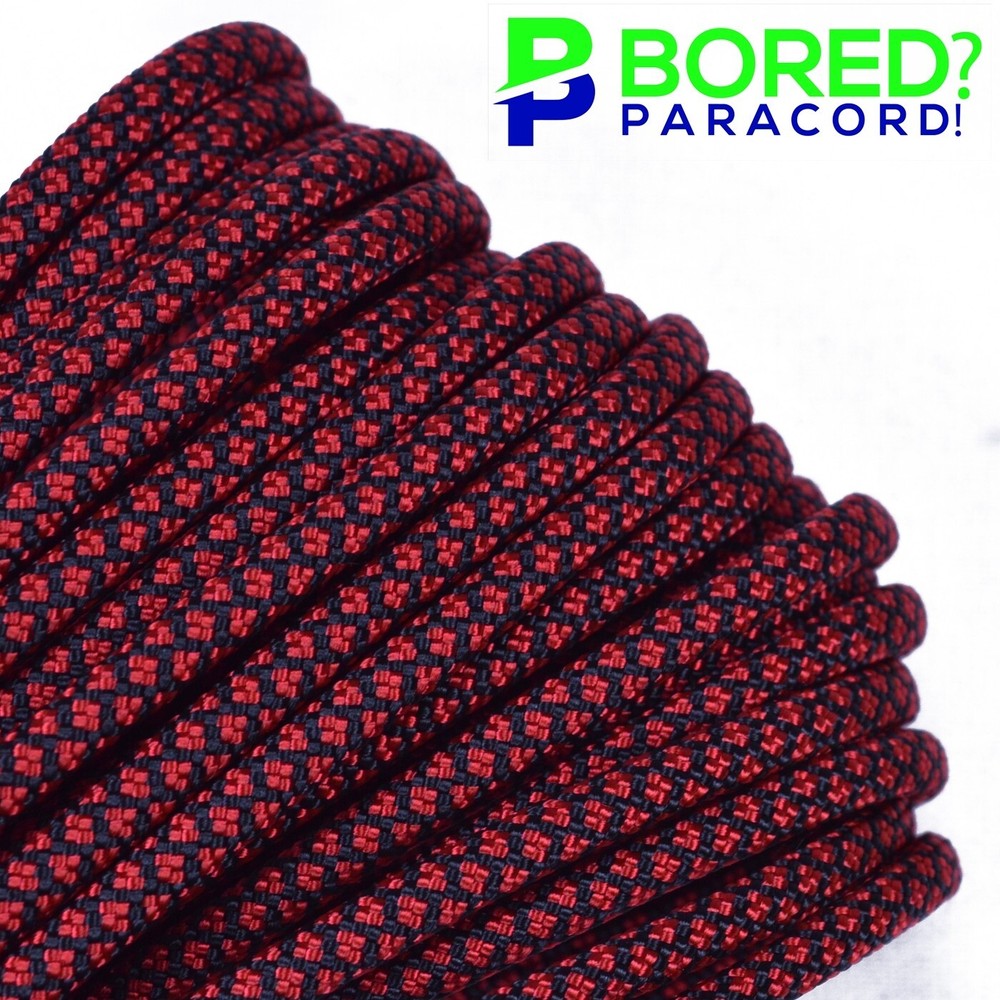 Blood Diamonds – 50 FT – 550 Paracord Rope 7 strand Parachute Cord