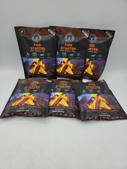 Set of 6 Instafire Fire Starter Blend Granulated Single Eco Friendly Odorless