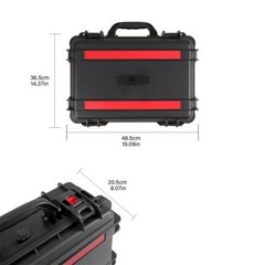 Waterproof Hard Case with Lid Storage Box and Dividers Precision Instrument Case