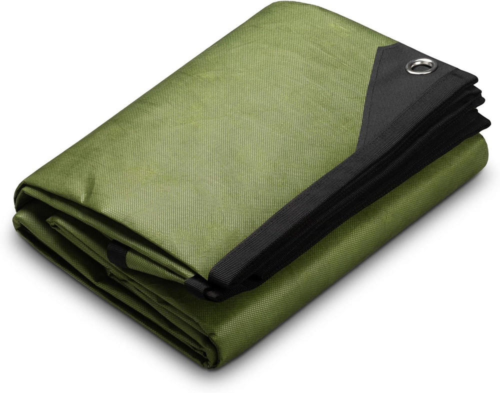 XL Heavy Duty Survival Blanket – Insulated Reflective Thermal Camping Tarp – 8.5