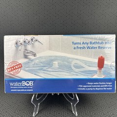 WaterBOB Bathtub Emergency Drinking Water Storage Container 100 gallons Sealed