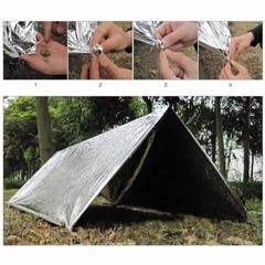 10x Emergency Mylar Thermal Blankets Survival First Aid Kit Camping Outdoor Cold