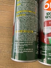5 Cans OFF Deep Woods Insect Repellent V TICKS 25% Deet Maximum 6 Oz Each NEW