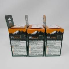 Repel Mosquito Repellent No Scent Refill 40 Hour Use with Realm Lot of 3