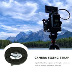 2Pcs Hunting Camera Strap Black Strong Fasteners for Outdoor Camera Bundling