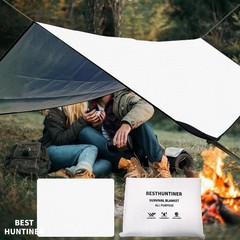 Heavy Duty Survival Blanket -Multifunctional Reflective Tarp Thermal Blanket –