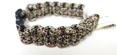 Gray Forest Camo Paracord Bracelet Crown 7ft of paracord survival camping hiking