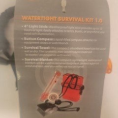 UST Watertight Survival Kit 1.0 Emergency Survival Gear Equipment Bug Out Bag
