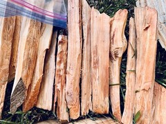 1 LB FATWOOD ECONOMY GRADE Sticks All Natural NonToxic Safe Easy Lighting Value