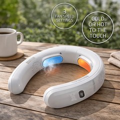 Alpha Cool WEARABLE 3 zone neck COOLER AND HEATER outdoors camping hiking