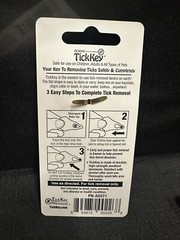 (6) Original TICK KEY Tick Removal Device For Kids Adults Pets USA Made Aluminum