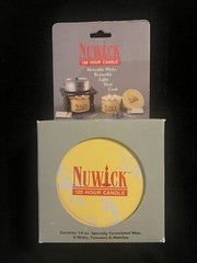 Nuwick Lg 120 Hour Emergency Candle Moveable Wicks Reusable Light Heat Cook NIB