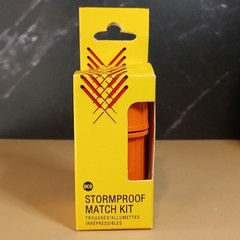 UCO Stormproof Match Kit with Waterproof Case, 25 Stormproof Matches and 3 Strik
