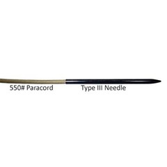 5 Pack Of 3 1/2″ Multicolor Tapered Tip 550 Type Iii Paracord Fid Lacing Stitc