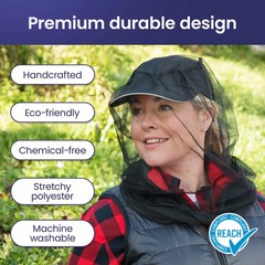 Mosquito Head Net – Ultra-Fine Bug Protection for Maximum Coverage