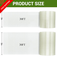 KEPYDRMTF Tent Repair Tape, RV Awning Tape for Tarp, 3in*30ft, Beige