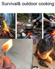 20pcs Ultimate Windproof Fuel, Specially Designed For Adventurers! Odorless And