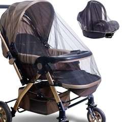 Mosquito Net For Stroller Portable Mini Crib Bug Net Washable Fine Mesh Cover