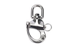 2 PCS Swivel Eye Snap Shackle Quick Release Sailboat CD309012 47/8 Inch