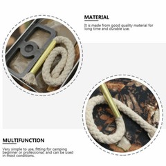 1 Set Camping Survival Fire Starter Outdoor Quick Fire Kit Fire Starter Ropes