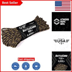 Heavy Duty 5.6MM BattleCord – 600.39 Inches with 2650lb Tensile for Diverse Uses