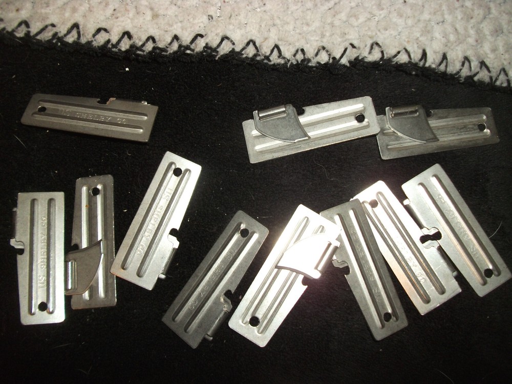 P51 USGI type can openers, for larger cans, Shelby, ten (10)