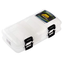 Plano 3450-23 Double-Sided Tackle Box, One Size (Pack of 1), Transparent