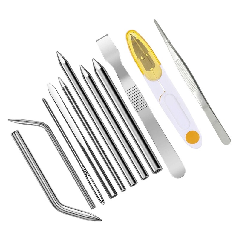 Umbrella Rope Stitching Set Stainless Steel Leather DIY Braided Tool