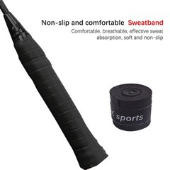 1Pc Dry Tennis Racket Grip Anti-skid Sweat Absorbed Wraps Taps Badminton Grips