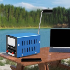 Camping Manual Crank Generator USB Hand Crank Emergency Dynamo Charger Generator