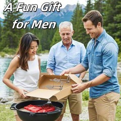 4 PCS Funny BBQ Stand Man Hot Dog Holder-Reusable Stainless Steel Hotdog and …