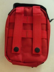 NEW – Tactical Survival Medial EMS EMT Insertion MOLLE Pouch EMERGENCY RED 7x5x2