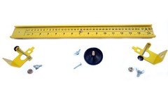 15″ Professional Paracord Jig – Lightweight Aluminum for Bracelets, Belts,Slings